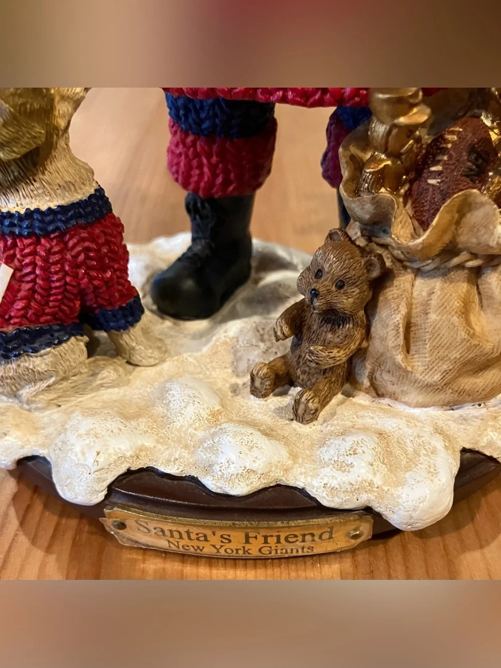 GUC The Memory Company 2002 New York Giants Santa’s Friend 3rd of Limited Series